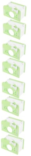 Supvox 8 STK Hamsterversteck Hamster häuschen Hamster Spielzeug hamsterhaus versteck Rattenkäfig Versteck empfindlich Meerschweinchen Kleines schlafendes Nest der Maus PVC