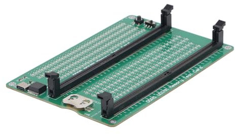 Tester di Memoria DDR5 RDIMM/UDIMM, Scheda di Test di Memoria DDR5 per Computer Desktop con Indicatori LED per Computer Desktop Memoria DDR5 R DIMM U DIMM