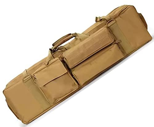 ANSNOW Doppelte Lange Gewehrtasche, Transportkoffer Für Schusswaffen, Outdoor, Taktische Karabinertaschen, Wasser- Und Staubabweisende Lange Waffentasche, Tasche Für Jagdschießen, Erhältliche Länge