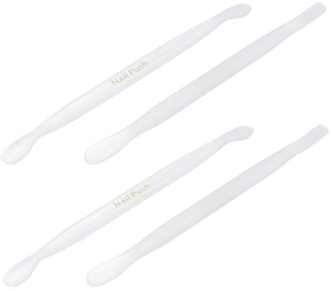 Beatifufu 4pezzi Rasp Pusher e Dead Skin Remover Per Cuticole Strumento Professionale Per Manicure e Pedicure Facile Da Usare Per Casa e Viaggi