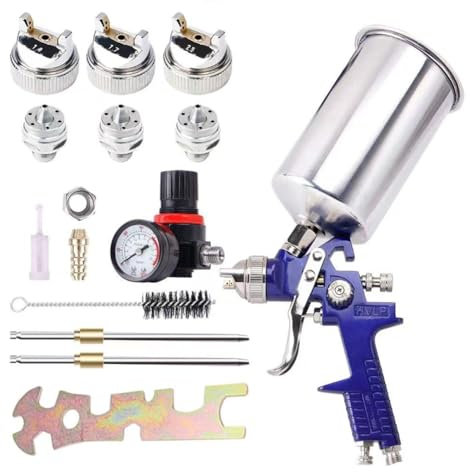 Yominerr Pulverizador automático de pintura con aire acondicionado para pared, decoración del hogar, pulverizador de pintura, pulverizador neumático A
