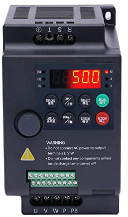 Transformador de frecuencia de 2,2 kW AC VFD transformador monofásico 220 V 3HP 10 A entrada trifásica de 220 V inversor de velocidad regulada