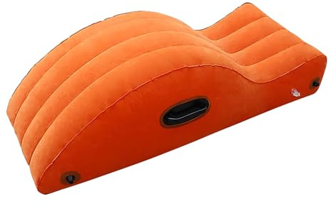 Tuxxjzm Chaise de yoga gonflable | Chaise d'étirement de Pilates, chaise d'exercice de yoga pliable pour courts voyages, canapé de pilates gonflable