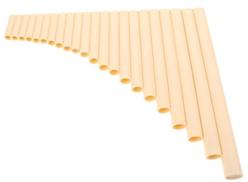 SUPVOX Flautas de Pan Tradicionales Instrumento de Viento para Principiantes y Adultos Clave G Tubos para Música Folclórica y Meditación
