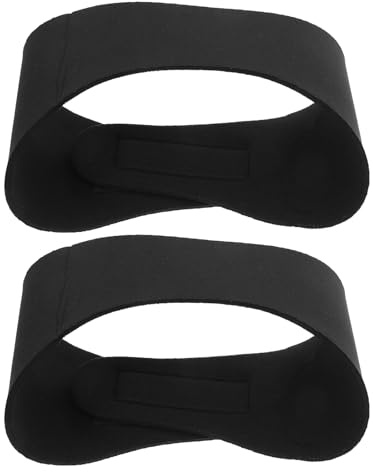 BESPORTBLE 2pcs Sports Headband Ear Covers for Shower Reusable Swimming Pool Headband for Yoga and Beach Activities