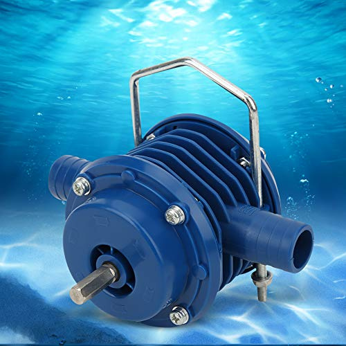 Haofy Mini Portable Self Priming Water Pump, Compact Sturdy Engineering Plastic Electric Drill Pump for Home Garden Dewatering Tasks