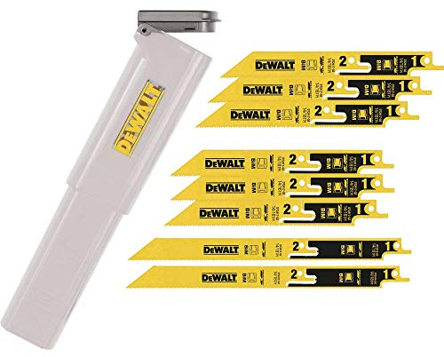 DeWalt DT2446-QZ - Hojas de Sierra Sable Segmentadas de Alto Rendimiento 8 Piezas