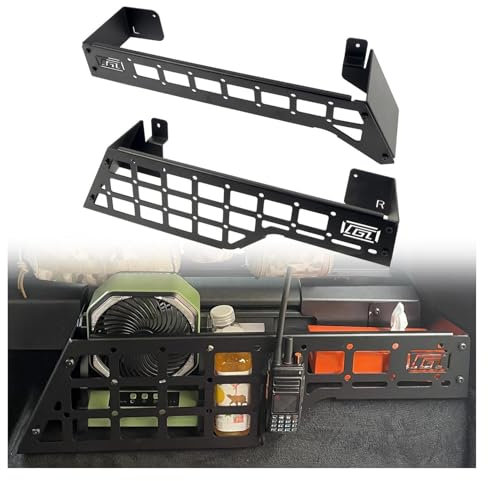 DZSQTUND Laderaumabdeckung Für Mercedes Für Benz G-Klasse (W463) G500 G63 G350 2019-2023 Kofferraum-Organizer, Linke Und Rechte Seitenablage, Aufbewahrungsbox Kofferraumabdeckung Rollo