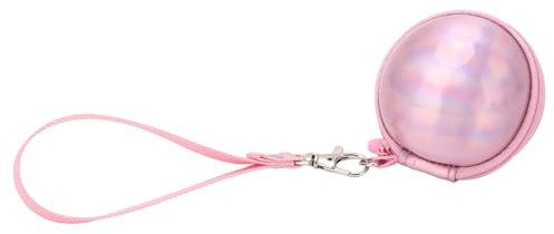Zerodis Mini -kamerafodral, Pal -kameraväska, Stötsäker Mini kamerafodral med Sammet Inre och Eva Yttre, Blixtlåsstängning, Bärbar och Reser Hårdskalväska, Lätt Kompakt (Rosa)