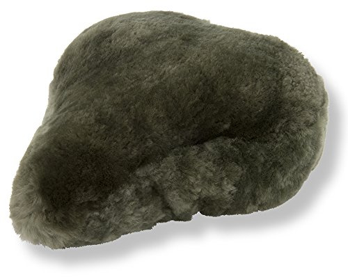 Reissner lammskinn cykelsadel överdrag cykelsadelöverdrag av Merino lammskinn FSB-A-0 grön 27 x 24 cm