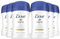 Dove Desodorante antitranspirante original en barra de 40 ml - Esenciales de aseo e higiene para hombres y mujeres - Paquete de 6