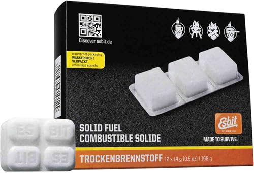 Esbit Trocken Brennstofftabletten - 12 Stück a 14 g