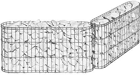Leichtbaugabione 2-er Set L. 100 x B.20 x H.40 cm 10117
