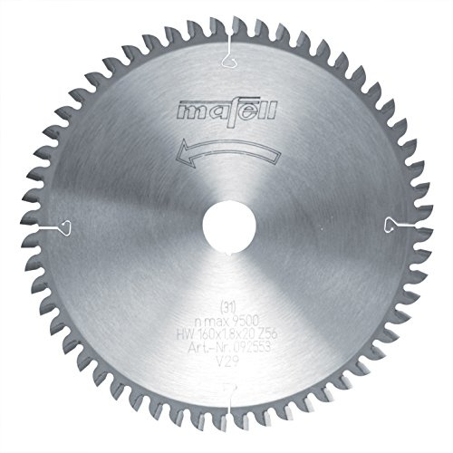 Mafell - hm-sägeblatt mafell 160 x 1,2/1,8 x 20 ??, z 56, fz/tz, für feinschnit