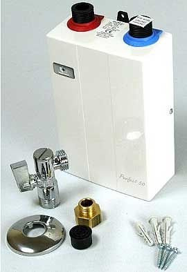 PERFECT Small instantaneous water heater 5.5 kW electronic under-sink