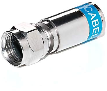 8 Stück - Cabelcon F-Stecker/F-Kompression-Stecker 7.0 mm Cabelcon CX3 7.0