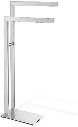 ZACK 40377 LINEA Handtuchständer, Edelstahl matt, 80.0 x 15.0 x 38.5 cm