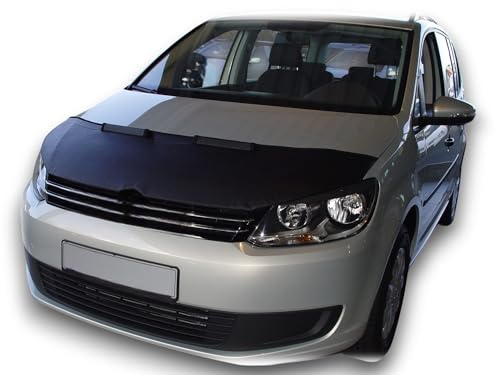 AB-00242 Auto-BRA Motorhaubenschutz kompatibel mit VW Volkswagen Touran - Caddy Bj. 2010-2015 Haubenbra Steinschlagschutz Tuning Bonnet Bra