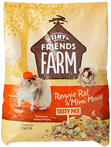 Supreme Petfoods Tiny Friends Farm Reggie Rat and Mimi Mouse Tasty Mix 2.5kg