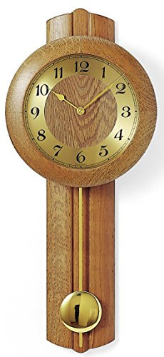 AMS f5165/4 Funk – Reloj de péndulo, Madera, Multicolor, 63 x 32 x 18 cm
