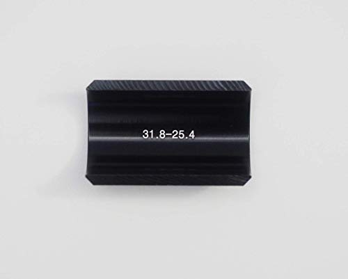 REDSHIFT Bike Handlebar clamp Shim for Shockstop Stem, 25.4mm to 31.8mm | Precision-engineered spacer shim;Durable aluminum construction;Ensures perfect component fitment