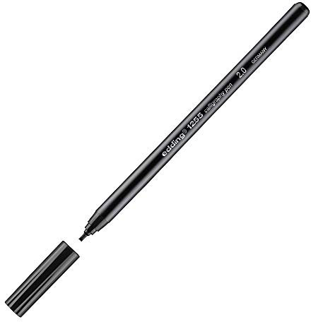 edding Kalligrafie-Stift edding 1255 calligraphy pen, 2,0 mm, schwarz