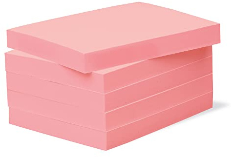 Haftnotizen BIZSTIX® Office -erdbeer- farbig, 5 Blöcke je 100 Blatt, 100 x 75 mm, rosa