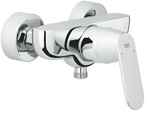 GROHE Eurosmart Cosmopolitan Badarmaturen - Einhand-Brausebatterie (DN 15, Wandmontage) chrom, 32837000