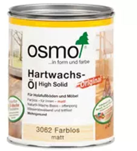 Osmo Hårt vaxolja original färglös matt 2,50 l – 10300050