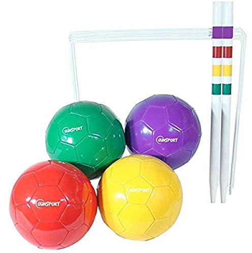 Sunsport 517-010 - Fußball Croquet 17-teilig