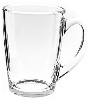 Luminarc ARC E9241 New Morning Bockbecher, Kaffeebecher, Kaffeetasse, 320ml, Glas, transparent, 6 Stück