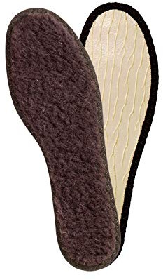 Lambswool Vintersoller För Stövlar Eller Skor, Innersula Ersättning För Man Och Kvinna, Lammskinns Innersulor, Skoinsatser Tillbehör, By Kaps (36 EU)