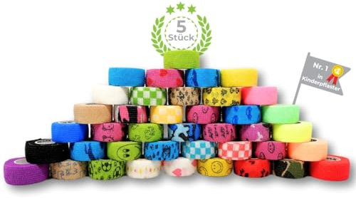 LisaCare® Plaster Bandage, Finger Plaster self-Adhesive - Without Adhesive & Elastic- Wound Bandage, Fixation for Humans & Pets