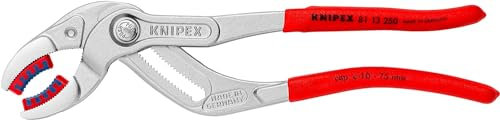KNIPEX Siphon and Connector Pliers (250 mm) 81 13 250, multicoloured