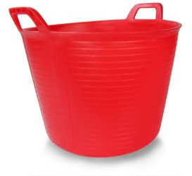 Auge en plastique rouge numéro 3 (40 litres) RUBI - 88726