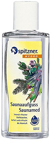 Saunaaufguss “Saunamed“ Sparpaket (2 x 190 ml) von Spitzner