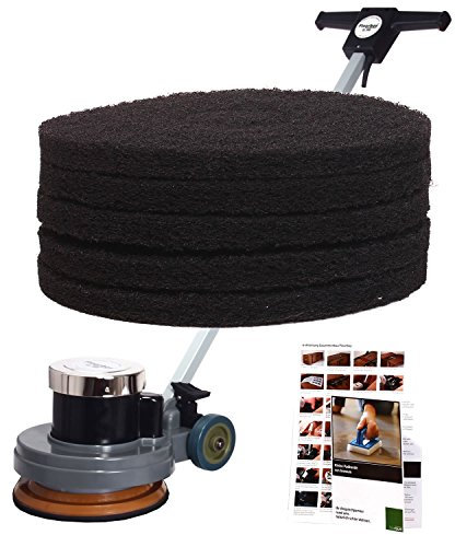 Floorboy XL 300 Reinigungsset mit Poliermaschine, Superpads, Anleitungen und Padkunde von Bioraum