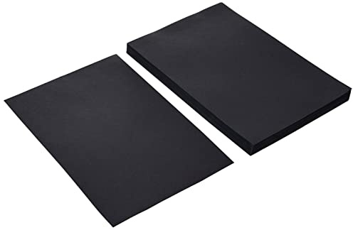 A4 Karton 160 g/m² – Schwarz (100 Blatt)
