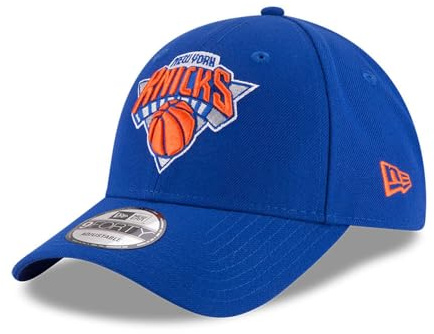 New Era 9FORTY - Cappellino da Baseball dei New York Knicks, NBA The League, Colore Blu