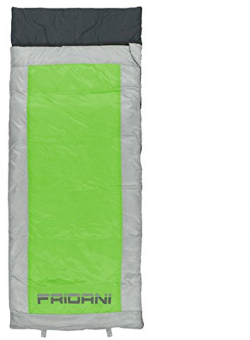 Fridani Kinderschlafsack QG 170 x 70cm Deckenschlafsack +6 °C Grün warm wasserabweisend waschbar