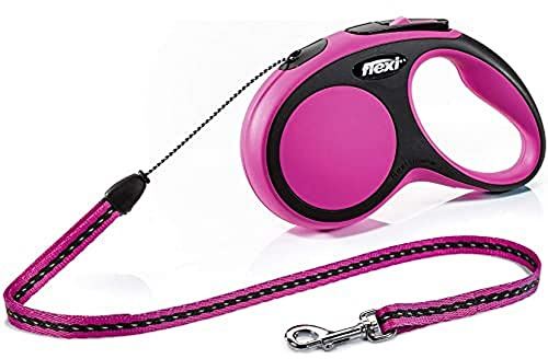 flexi New Comfort S Seil 8 m pink für Hunde bis 12 kg