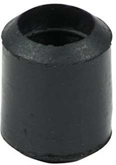 Black Rubber Furniture Feet Stoppers - Many Sizes & Quantities Available - Ideal for Tables & Chairs (16mm, Pack of 4) - by Lifeswonderful