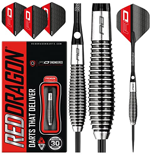 Lethal Magic 30g Tungsten Darts Set with Flights and Stems