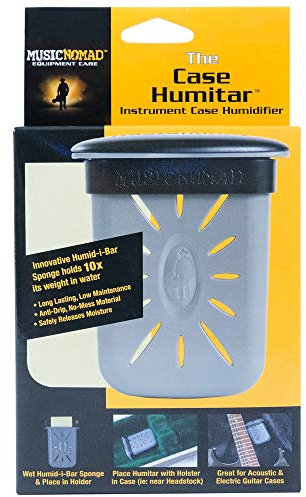 MusicNomad MN303 Case Humitar Instrument Case Humidifier with Holster