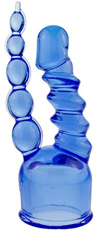 Magic Wand Aufsatz für sie und ihn, 45mm, Vibrator Silikon Aufsatz für Magic Wand Massagegeräte (Schlange)