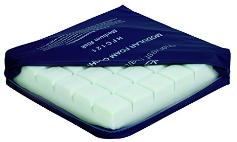 Harvest Healthcare Modular Foam Pressure Care Cushion -Medium Risk (Eligible for VAT relief in the UK), 430(L)x430(W)x95(H) mm, Paired Mattress - Community (HSMCOM), Safe Working Load 95kg / 15st