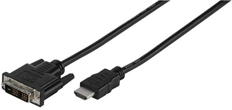Vivanco HDMI Anschlusskabel HDMI Stecker <-> DVI-D Stecker 5.0 m