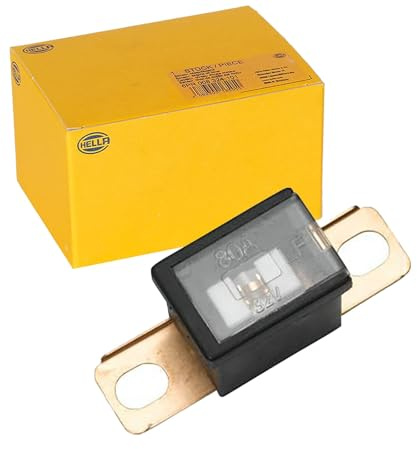 HELLA 8JS 740 026-551 Sicherung - PAL-Blocksicherung Serie1-80A - schwarz | 8JS 740 026-551, Sicherung