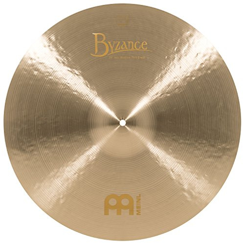Meinl Cymbals Byzance Jazz Plato Crash Medium Thin de 20 pulgadas (50,80cm) Platillos de Batería - Bronce B20, Acabado Tradicional (B20JMTC)
