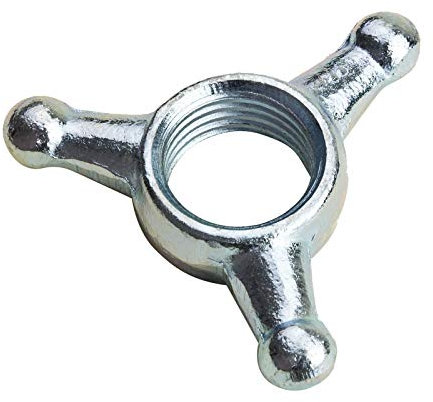 DEMA Kontermutter 30x3 mm – Sternmutter, Mutter für Oberlenker, sternförmig – robust, langlebig, zuverlässig – Traktor, Landwirtschaft, Maschinenbau, Ersatzteil, Handwerk